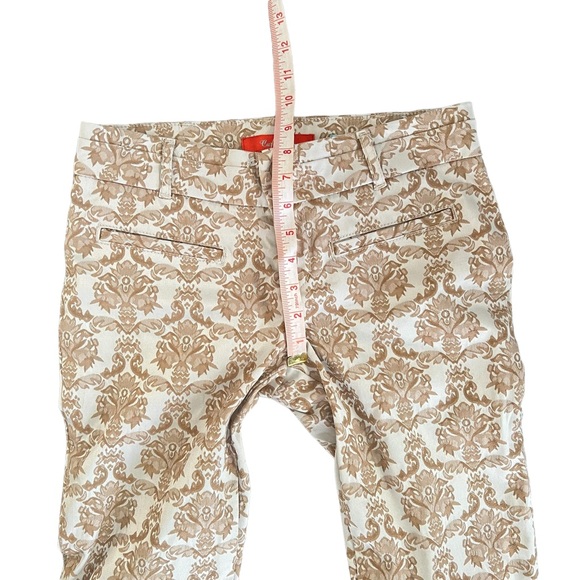 Anthropologie Cartonnier Damask Charlie Ankle Pants Sz 2 - Picture 7 of 10